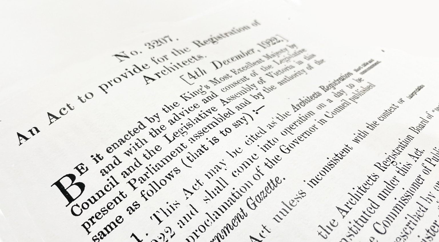 The registration acts The registration acts